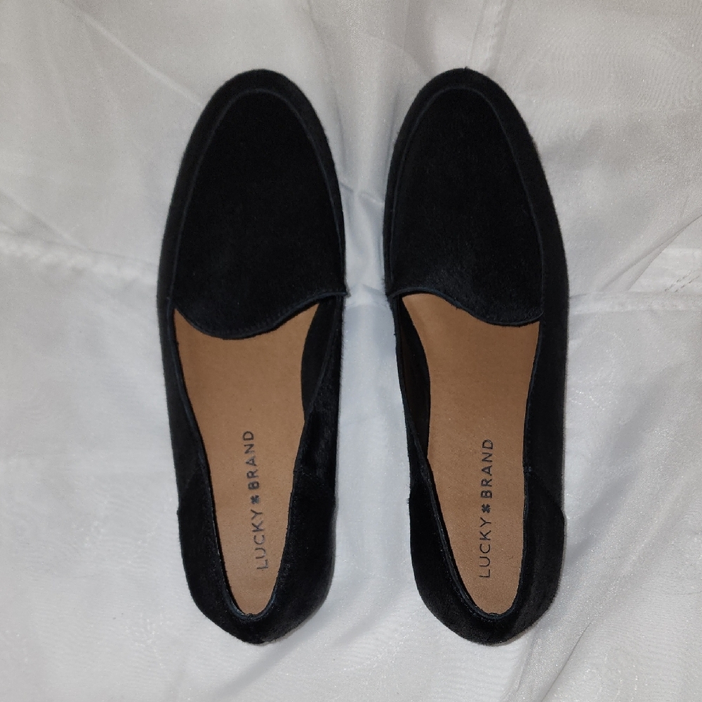 Lucky Brand Elegant Black Slip-Ons